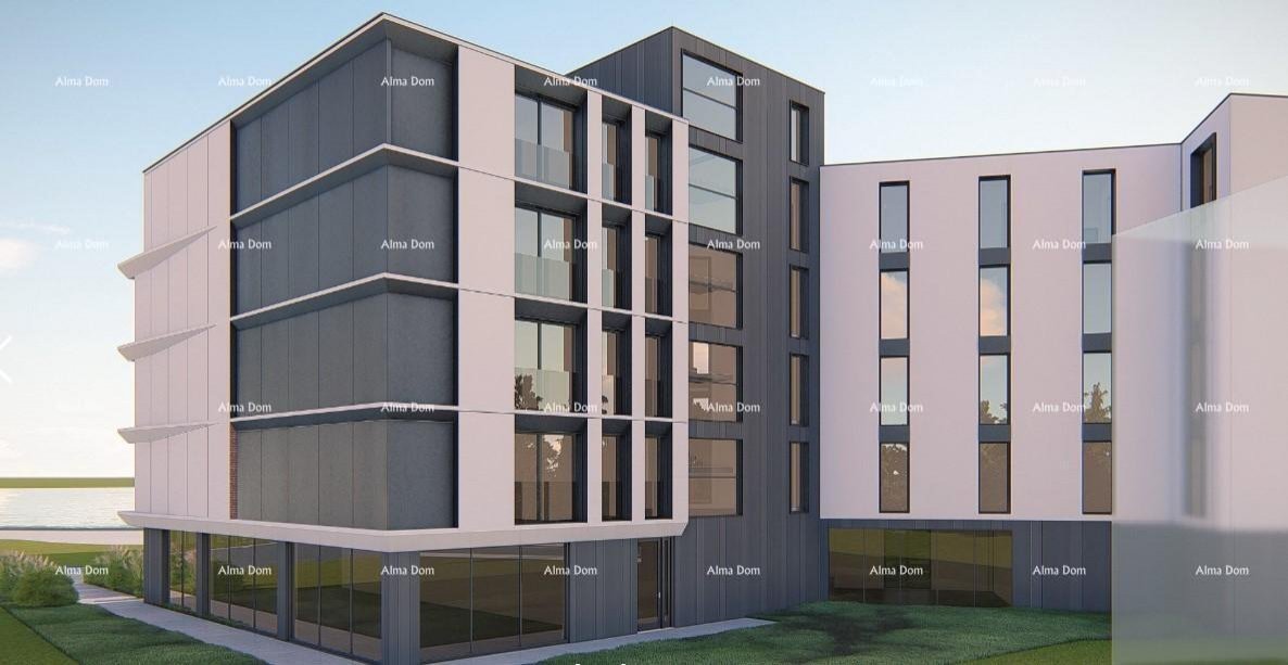 Wohnung Wohnungen zum Verkauf in einem Wohn- und Geschäftshaus mit Meerblick, Zentrum von Umag! / S9a