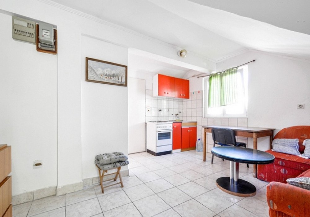 Tivat Riviera, Lepetane district. Three-storey house made of natural stone on the second line from the seaAny payment options are possible, includi...