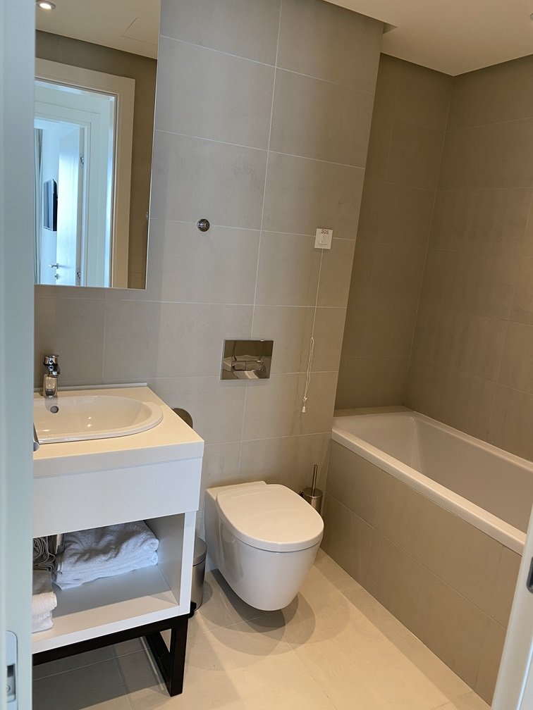 ‍‍This luxurious two bedroom apartment is located in Becici, Budva, around 4,5km away from the city center. It has a beautiful view, and its buildi...