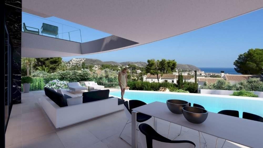 Luxurious new build villa for sale  in the sought after are of Benimeit in Moraira.

Stylish design and a very complete package to meet the expectatio