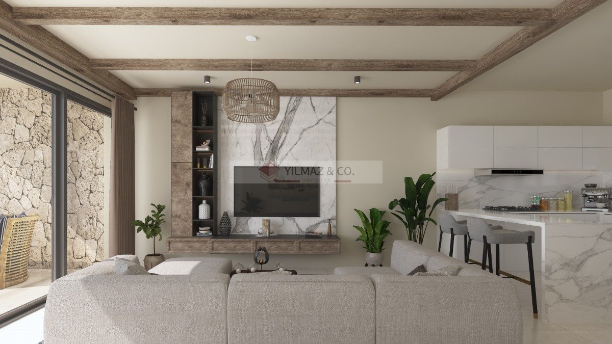 NEUBAU 2025 Terrassenwohnung in Kyrenia / Tatlisu zu verkaufen