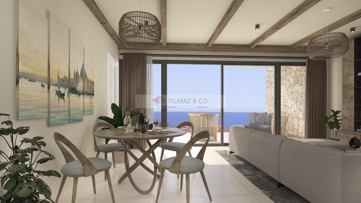 NEUBAU 2025 Terrassenwohnung in Kyrenia / Tatlisu zu verkaufen