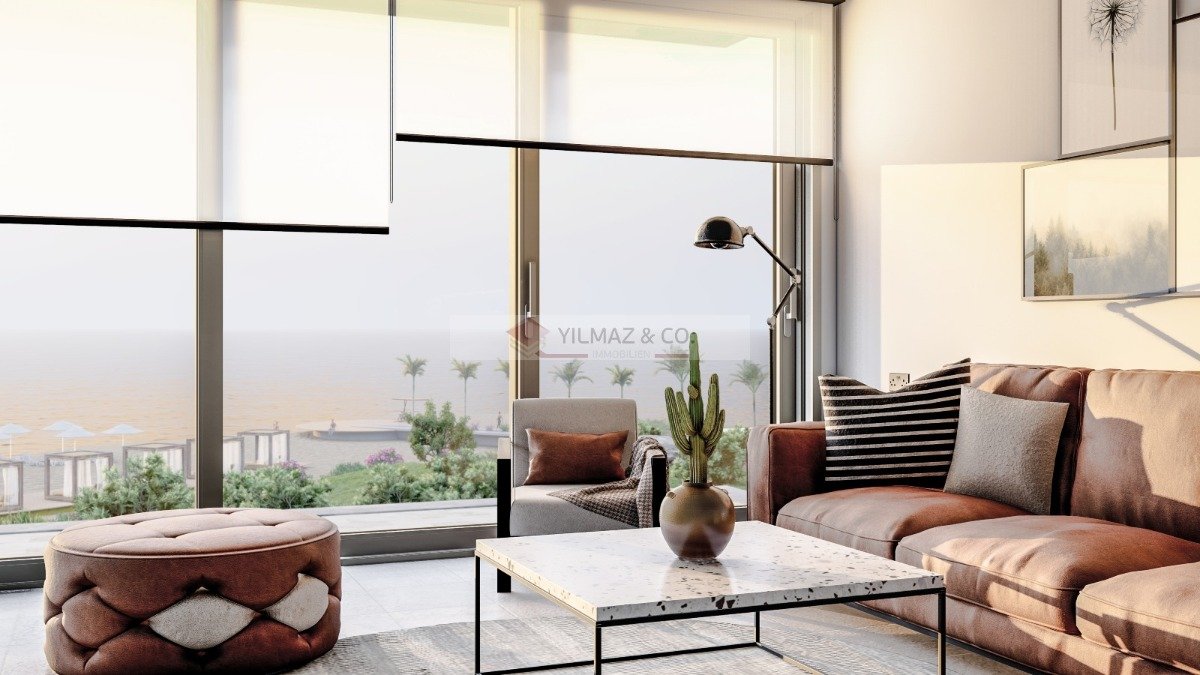 Fertigstellung 2023 - Luxus - Penthousewohnung in Kyrenia zu verkaufen
