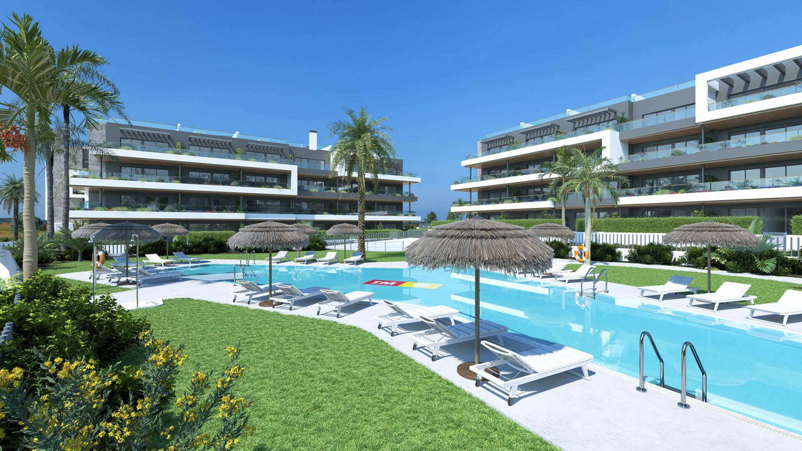 Introducing apartments in the premium class residential complex Lagoons Village Laguna Rosa.Torrevieja is a popular Spanish resort town and municipali
