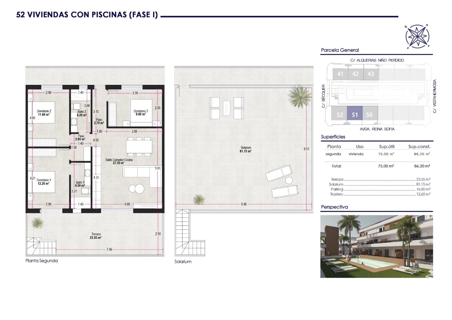 We present new apartments on the top floor in the residential complex VILLAMAR APARTAMENTOS in Pilar de la Horadada.This beautiful apartment is perfec