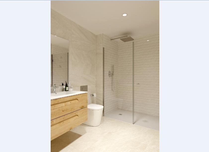 We present apartments in Edificio Intercosta Sunrise in the city of Torrevieja. The building consists of 12 apartments. Shared rooftop pool.89.15 sq.m