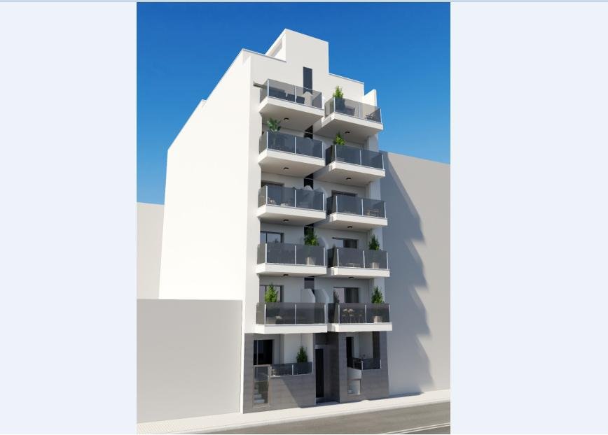 We present apartments in Edificio Intercosta Sunrise in the city of Torrevieja. The building consists of 12 apartments. Shared rooftop pool.The apartm