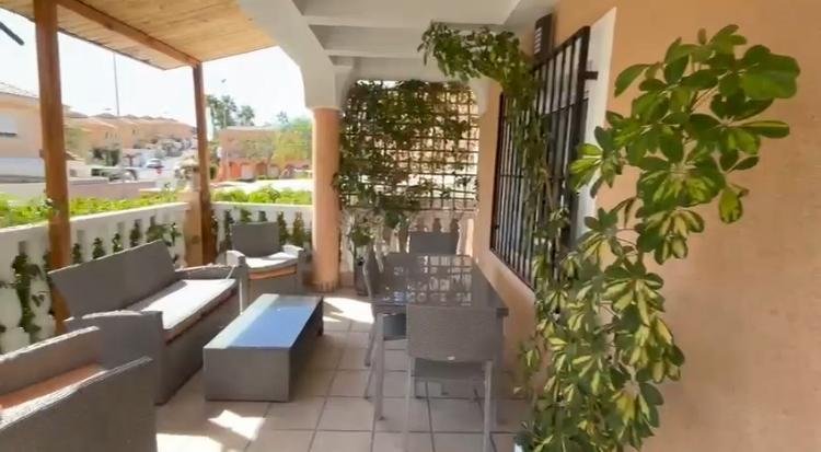 Introducing a cozy house, just 500 meters from the sea in the city of Puerto de MazarrónThe house has an area of 202 m², on a plot of 312 m². The hous