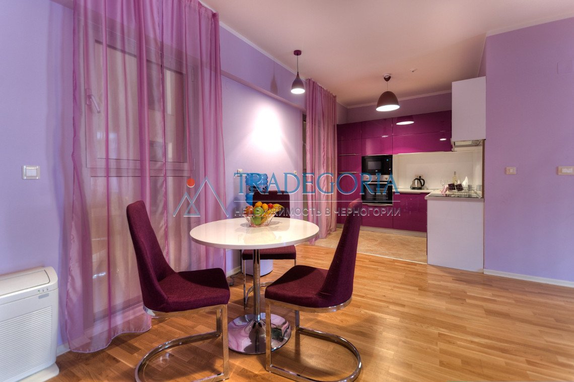 <h2>description</h2><div>Premium class duplex apartment with panoramic sea view, Budva. Apart-hotel in the main tourist location of Montenegro, 5 minu