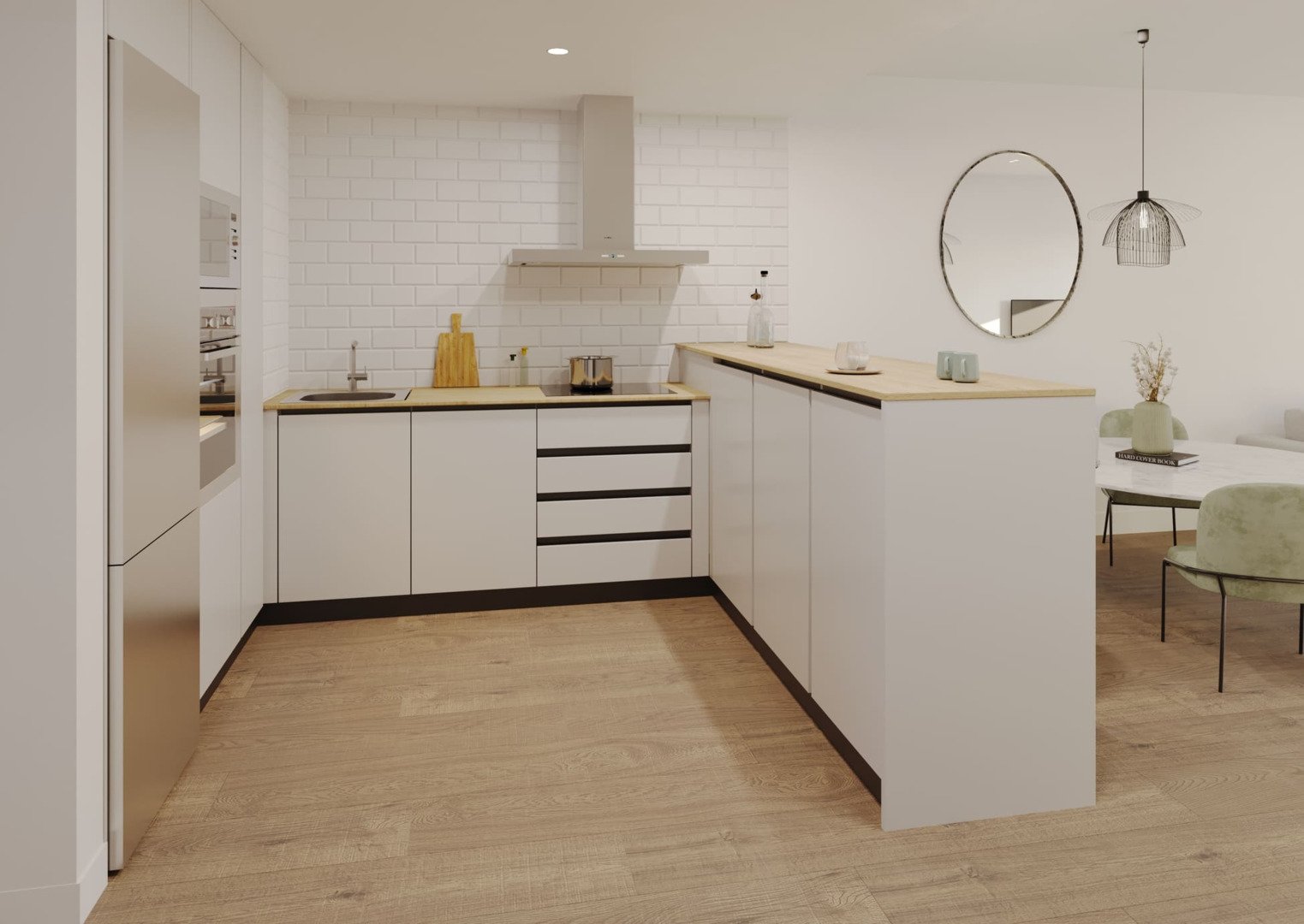 We present apartments in a beautiful residential complex in the suburb of Alicante in the town of Monforte del Cid.Monforte del Cid is the perfect tow