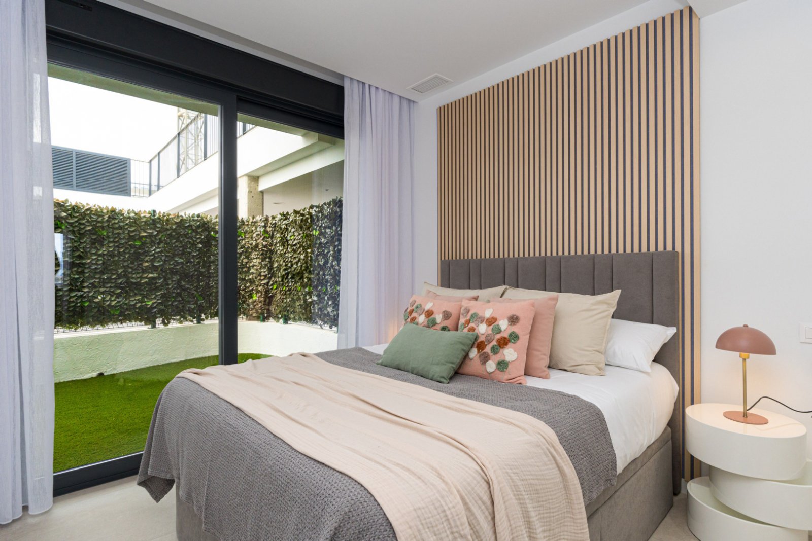 Modern apartments are offered for sale in a new gated residential complex located in the cozy Finestrat, a picturesque urbanization with sea views, ju