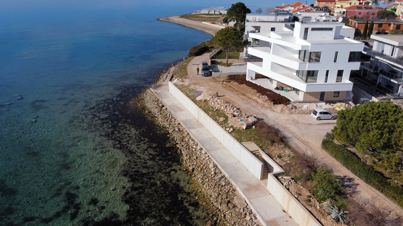Sukošan: Luxuswohnungen direkt am Meer – Nähe Zadar 