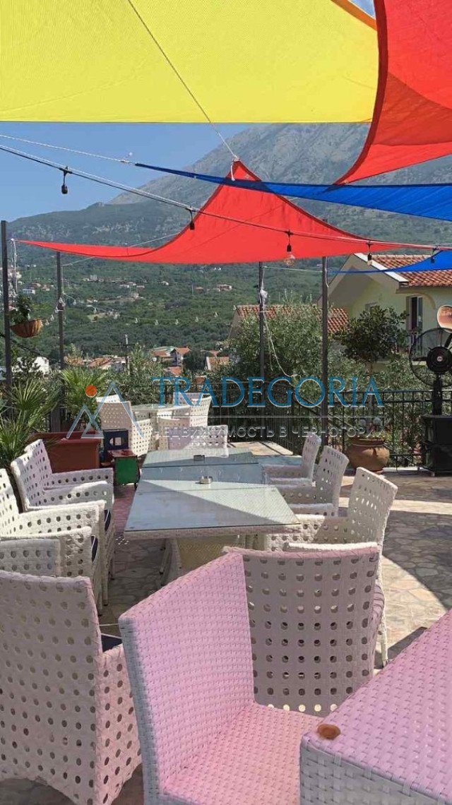 <h2>description</h2><div>Mini-hotel with a restaurant in one of the most touristic places in Montenegro, Dobra Vody.</div><div> House area - 600 m2</d