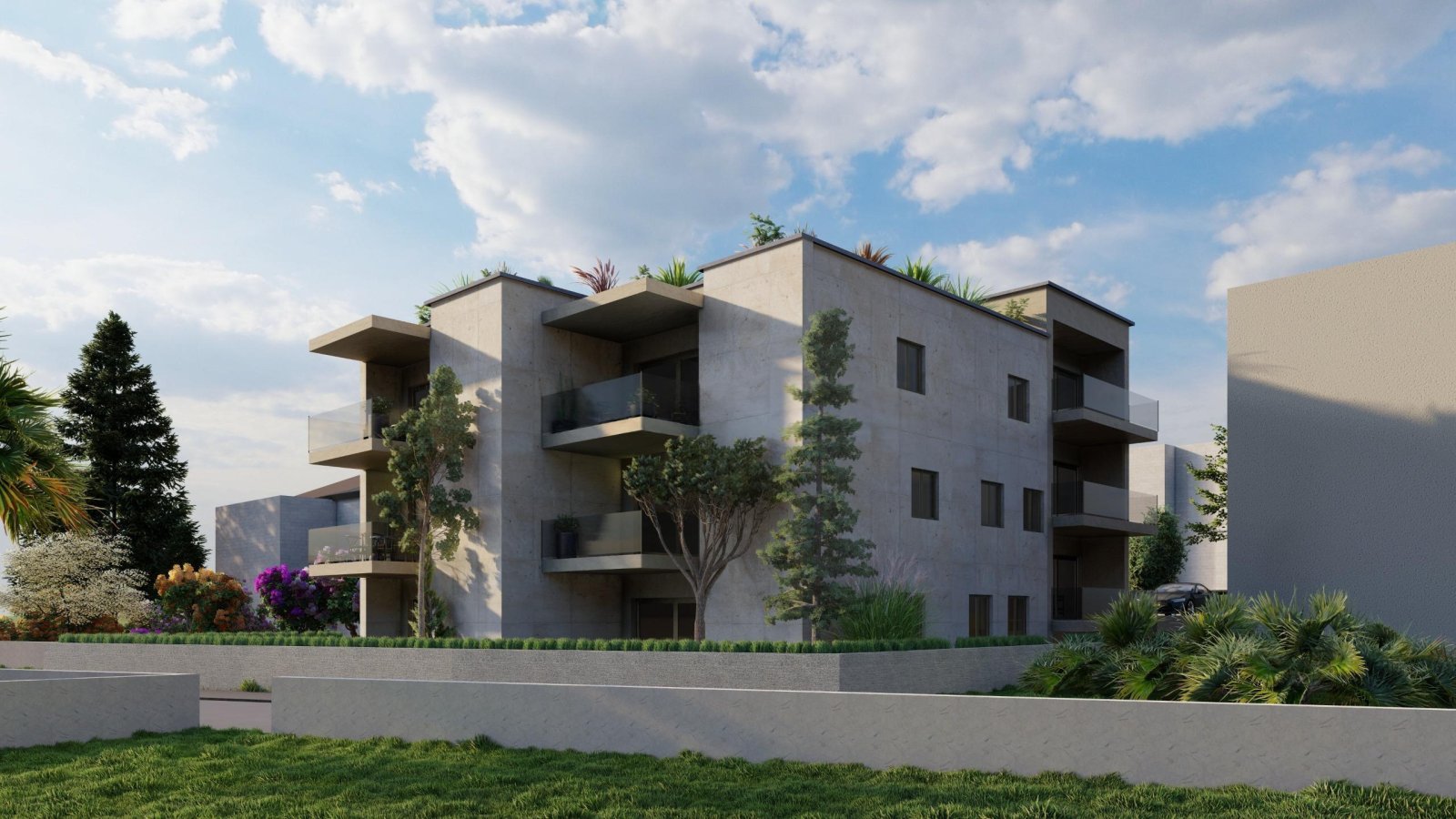 Mandre: Neubau – Luxuswohnungen | Erste Reihe am Meer – Mandre, Insel Pag 