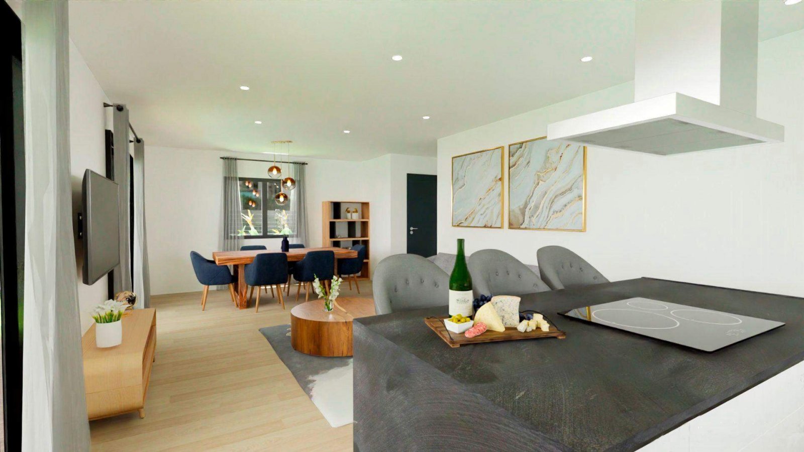 NEUE VILLEN MIT POOL IN HONDON DE LAS NIEVES&#13;&#13;Entdecken Sie die Eleganz und den Komfort dieser wunderschönen freistehenden Villen mit einer Fl