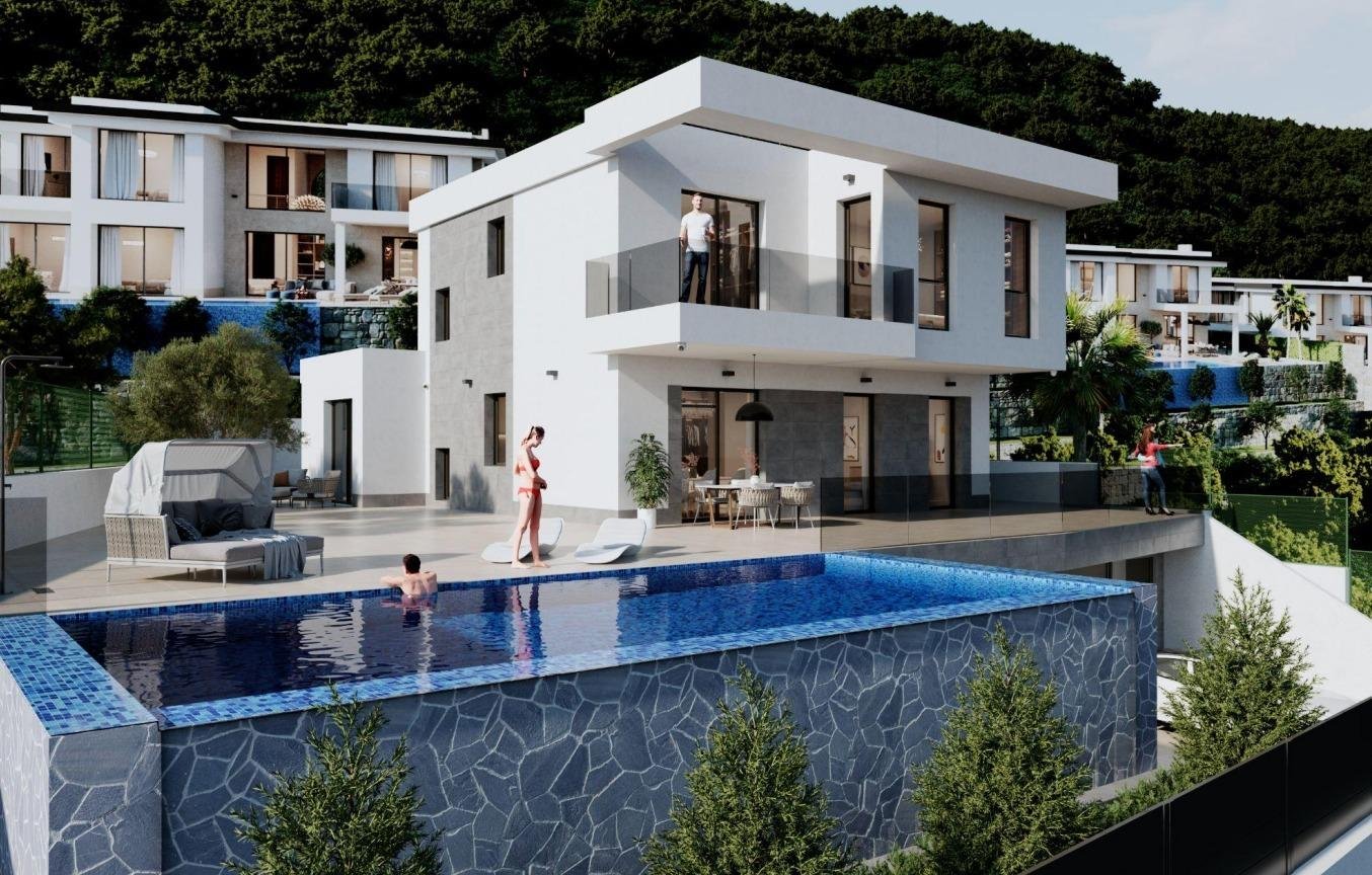 finestrat:  Are you looking for the home of your dreams in a prime location? Discover our 4 exclusive villas in Finestrat, Golf Bahía! Designed to offer luxury,  