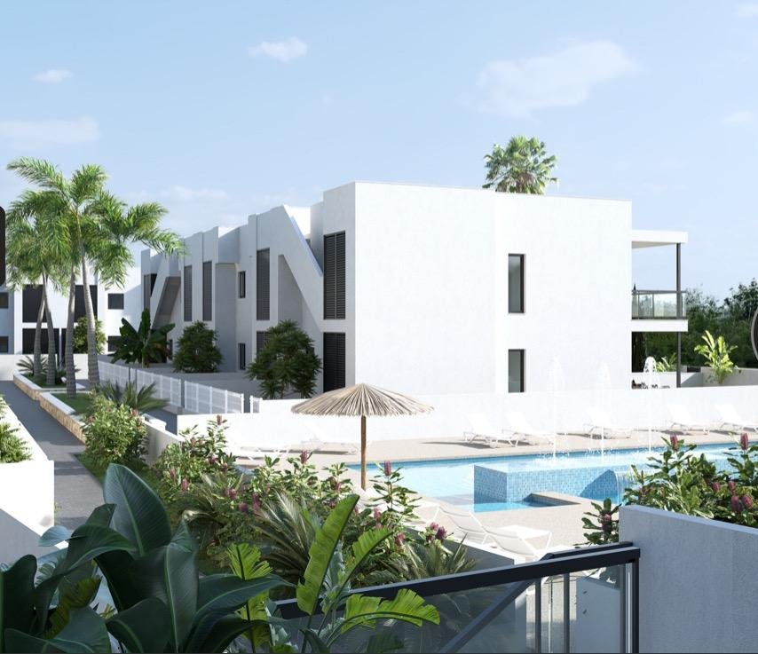 pilar-de-la-horadada:  Complex of 16 apartments and 10 bungalows in Torre de la Horadada 50 meters from the beach with 2/3 bedrooms and 2 bathrooms with a total area of ​​7 