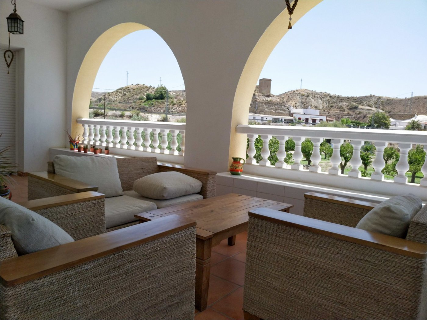  More than 65 olive trees and 40 orange trees are planted on the farm. There is a well to water the plants and to fill the pool. 