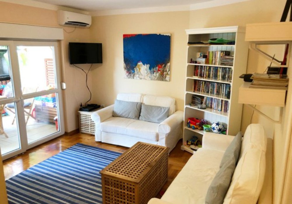 Floor - 2

Area: 60 sq.m., of which:

- living area - 47 sq.m., terrace area 13 sq.m.

Bedrooms: 2

Number of bathrooms: 1

Terraces: 1

The apartment