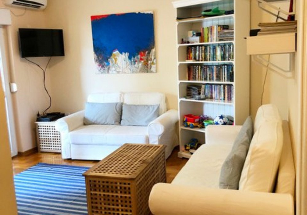 Floor - 2

Area: 60 sq.m., of which:

- living area - 47 sq.m., terrace area 13 sq.m.

Bedrooms: 2

Number of bathrooms: 1

Terraces: 1

The apartment