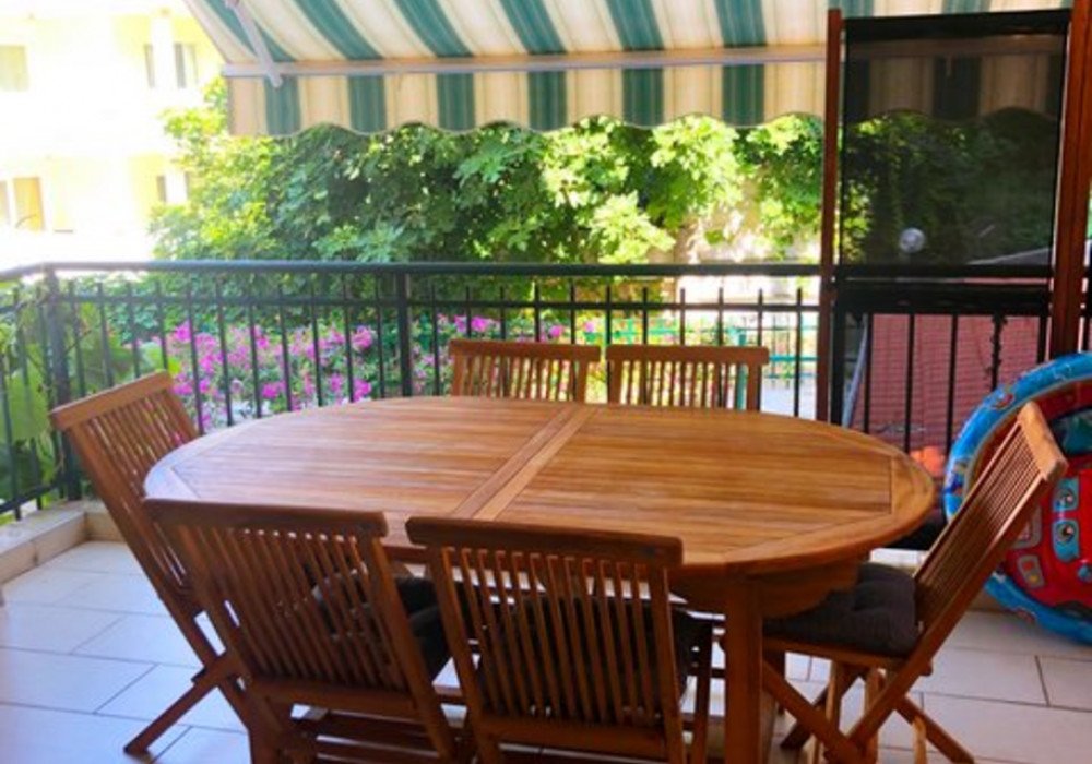 Floor - 2

Area: 60 sq.m., of which:

- living area - 47 sq.m., terrace area 13 sq.m.

Bedrooms: 2

Number of bathrooms: 1

Terraces: 1

The apartment