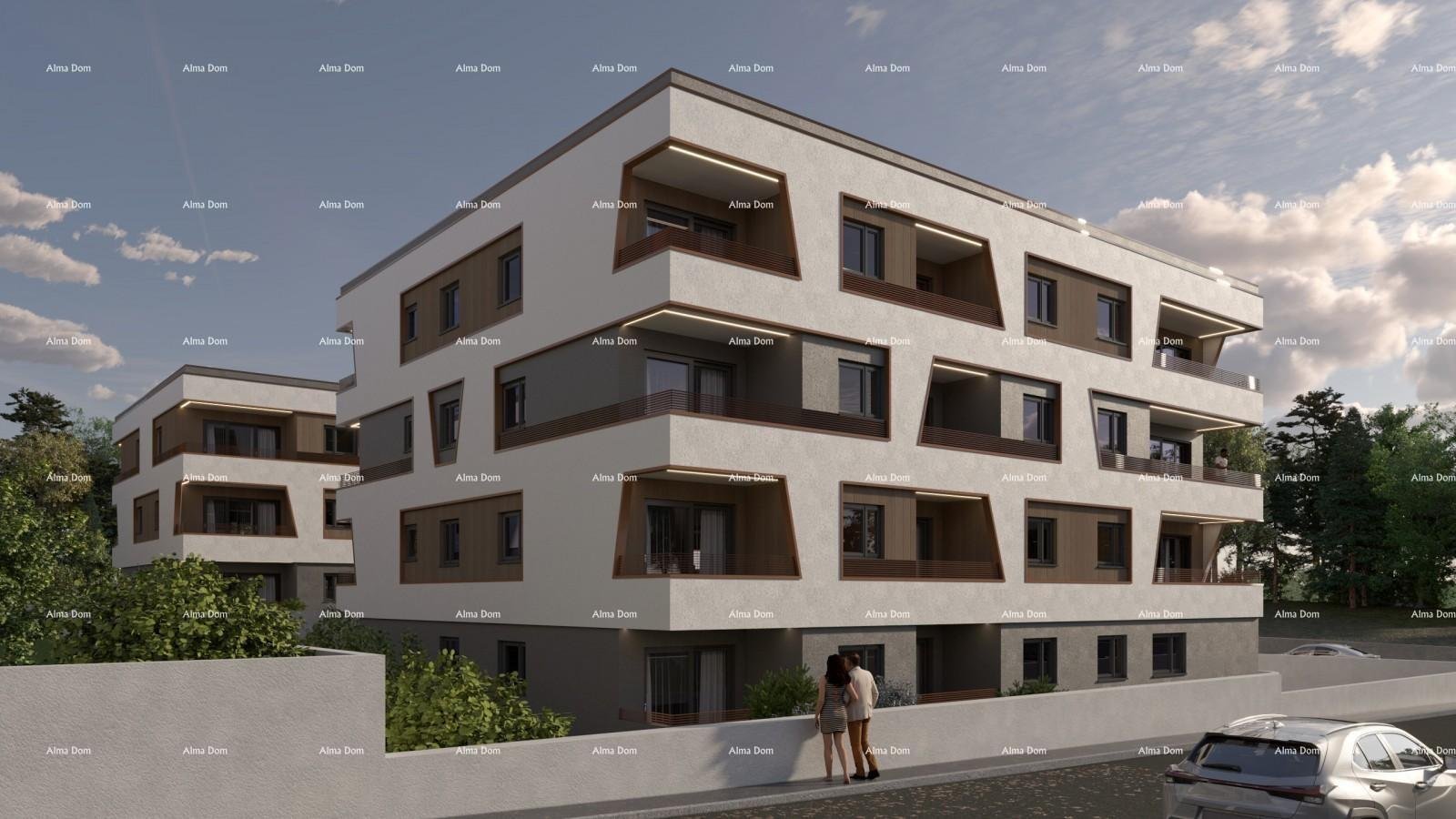 Poreč: Wohnung Wohnungen zum Verkauf in einem modernen Neubau im Zentrum von Poreč! 