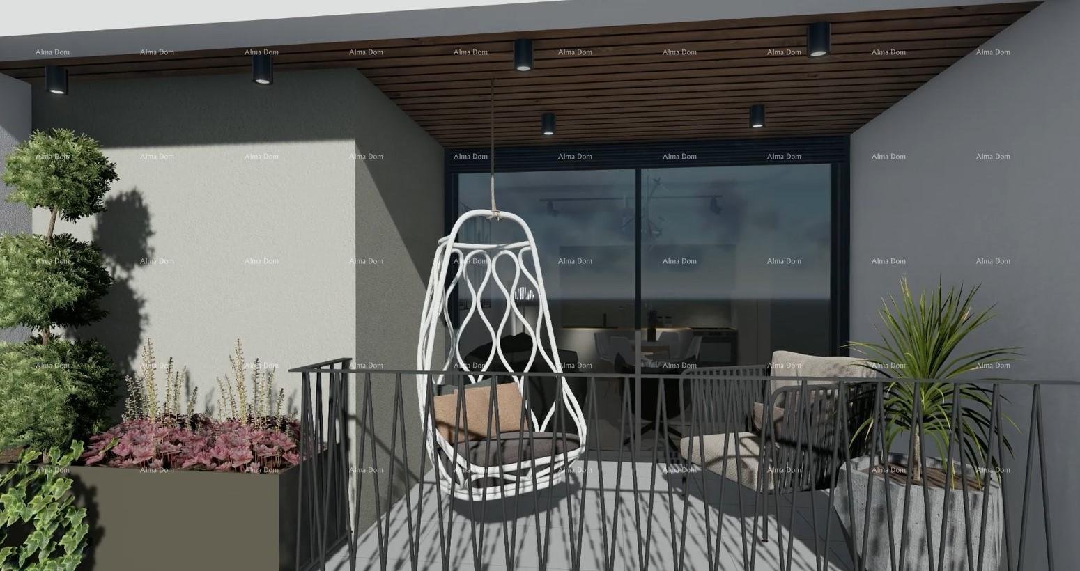 Wohnung Pula, neues Projekt! Mehrfamilienhaus, moderne Gebäude mit Aufzug, nahe dem Zentrum. S53