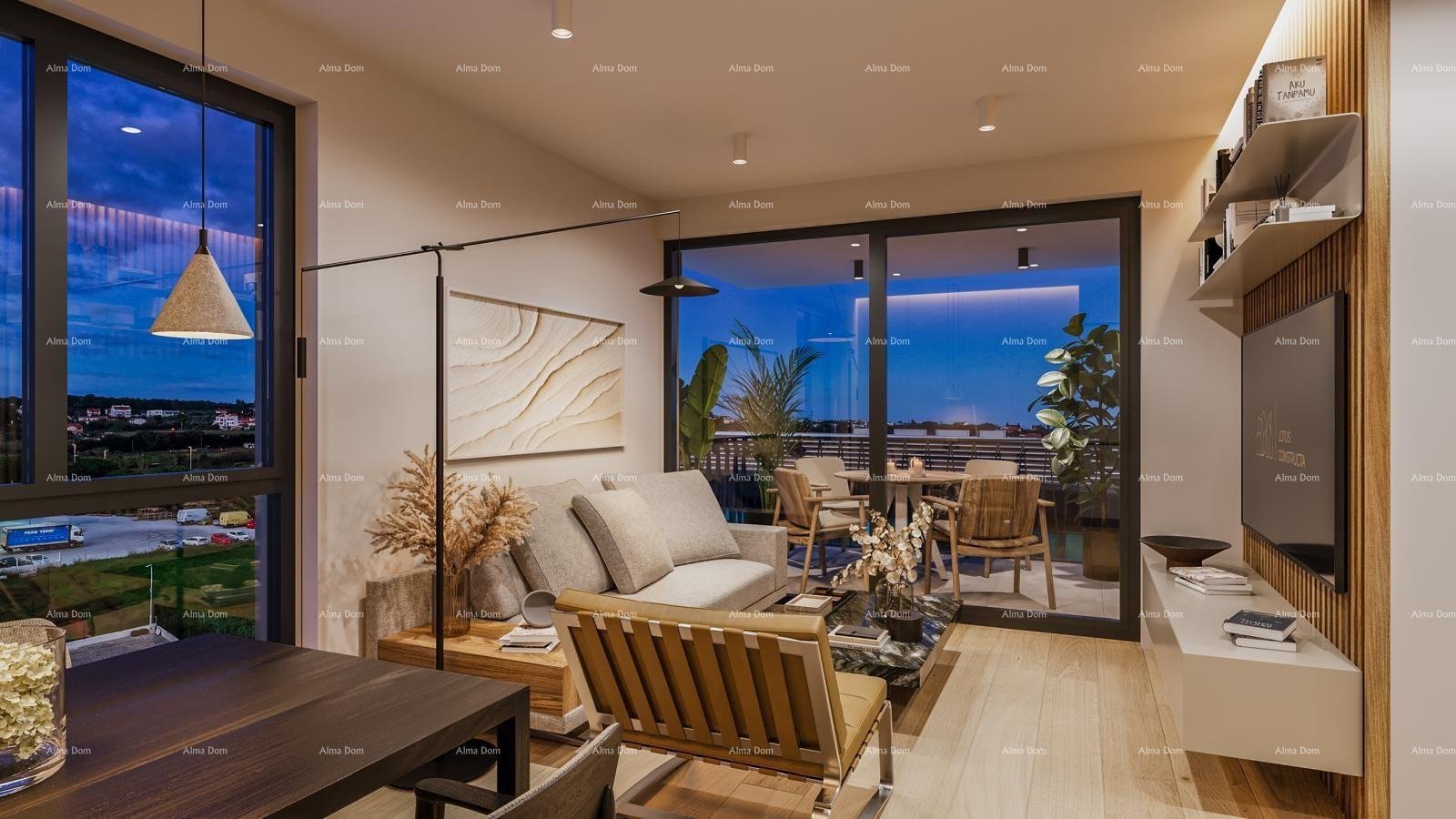 Wohnung Pula, neues Projekt! Mehrfamilienhaus, moderne Gebäude mit Aufzug, nahe dem Zentrum. S53