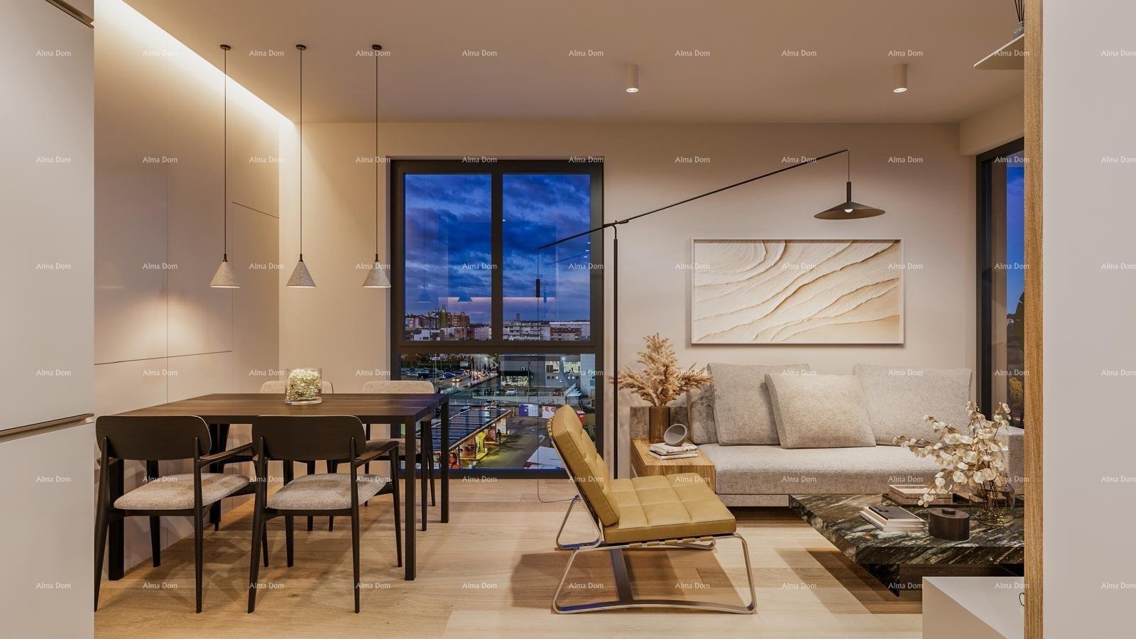 Wohnung Pula, neues Projekt! Mehrfamilienhaus, moderne Gebäude mit Aufzug, nahe dem Zentrum. S53