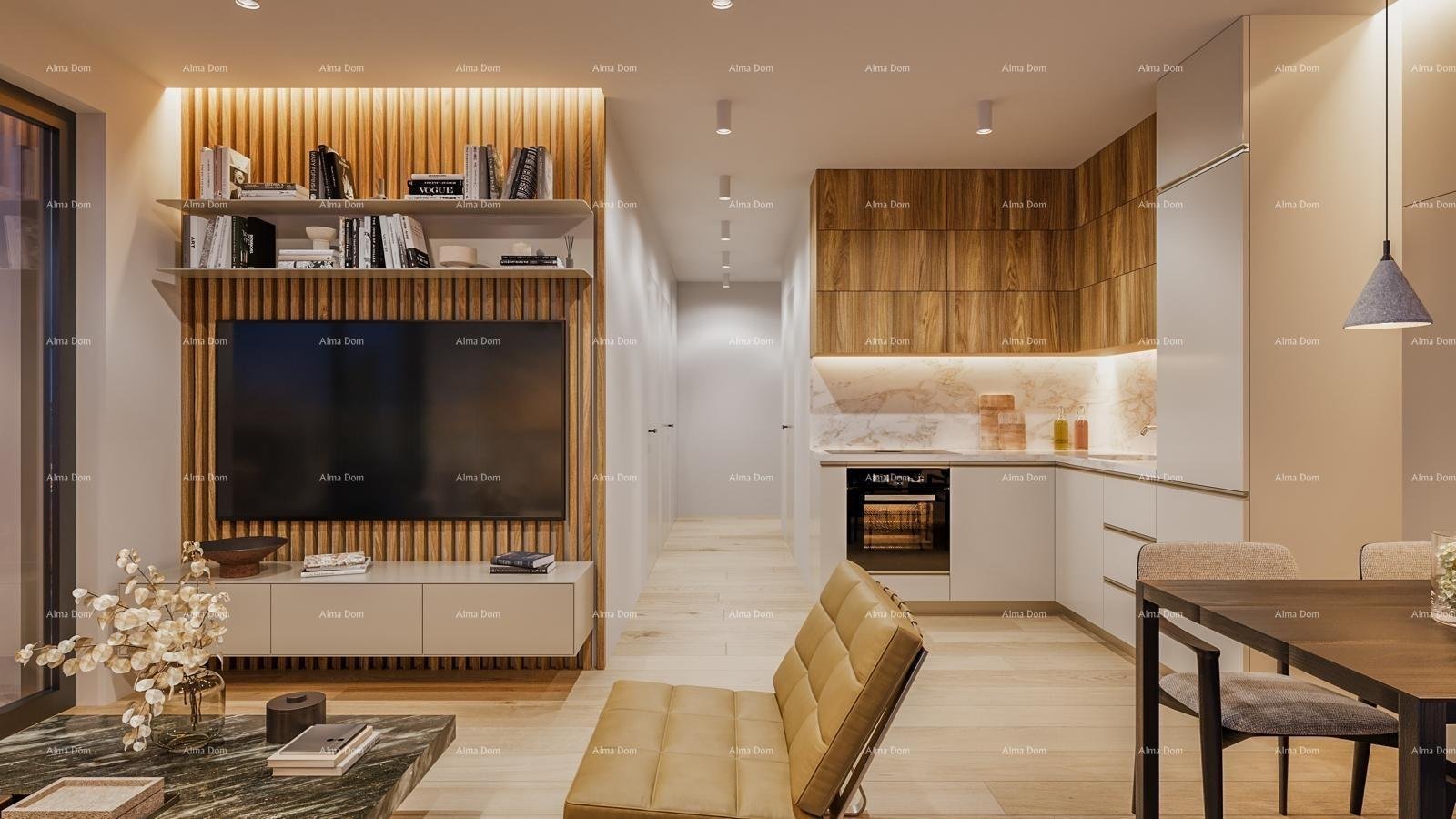 Wohnung Pula, neues Projekt! Mehrfamilienhaus, moderne Gebäude mit Aufzug, nahe dem Zentrum. S53