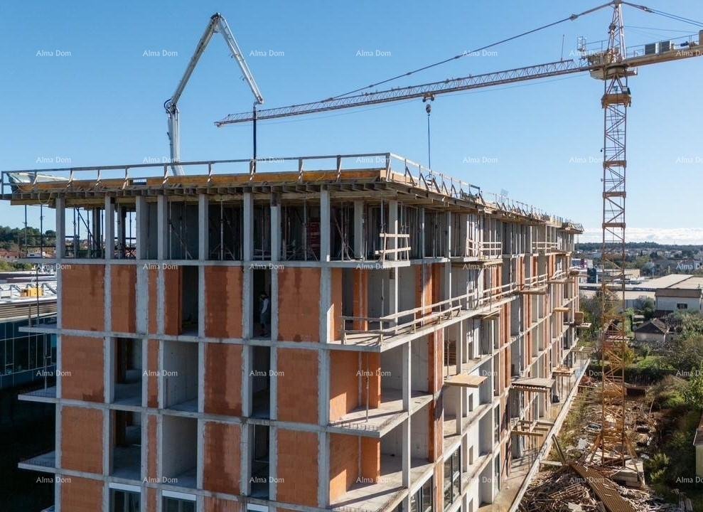 Wohnung Pula, neues Projekt! Mehrfamilienhaus, moderne Gebäude mit Aufzug, nahe dem Zentrum. S53
