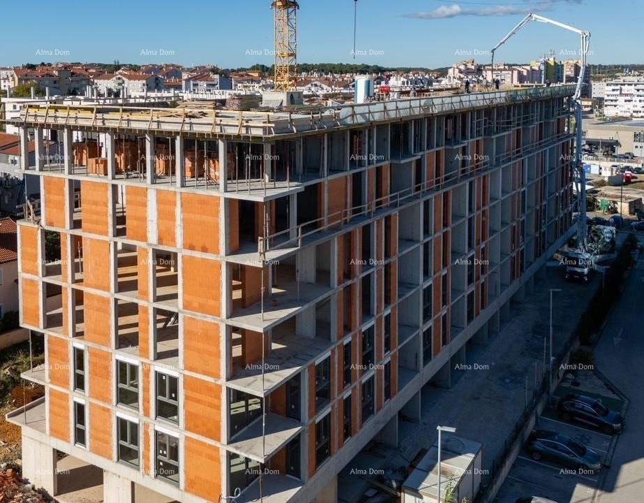Wohnung Pula, neues Projekt! Mehrfamilienhaus, moderne Gebäude mit Aufzug, nahe dem Zentrum. S53