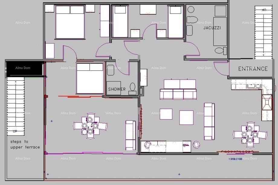 Wohnung UMAG, Wohnung mit Meerblick