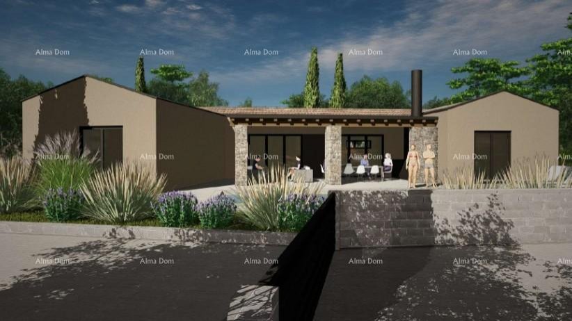 Žminj: Bauland Verkauf - Baugrundstück umgeben von Natur, Nähe Žminj! V2 