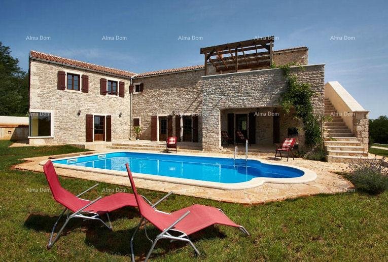 Pazin: Haus ISTRIEN,  - Schöne Steinvilla im Landesinneren Istriens 