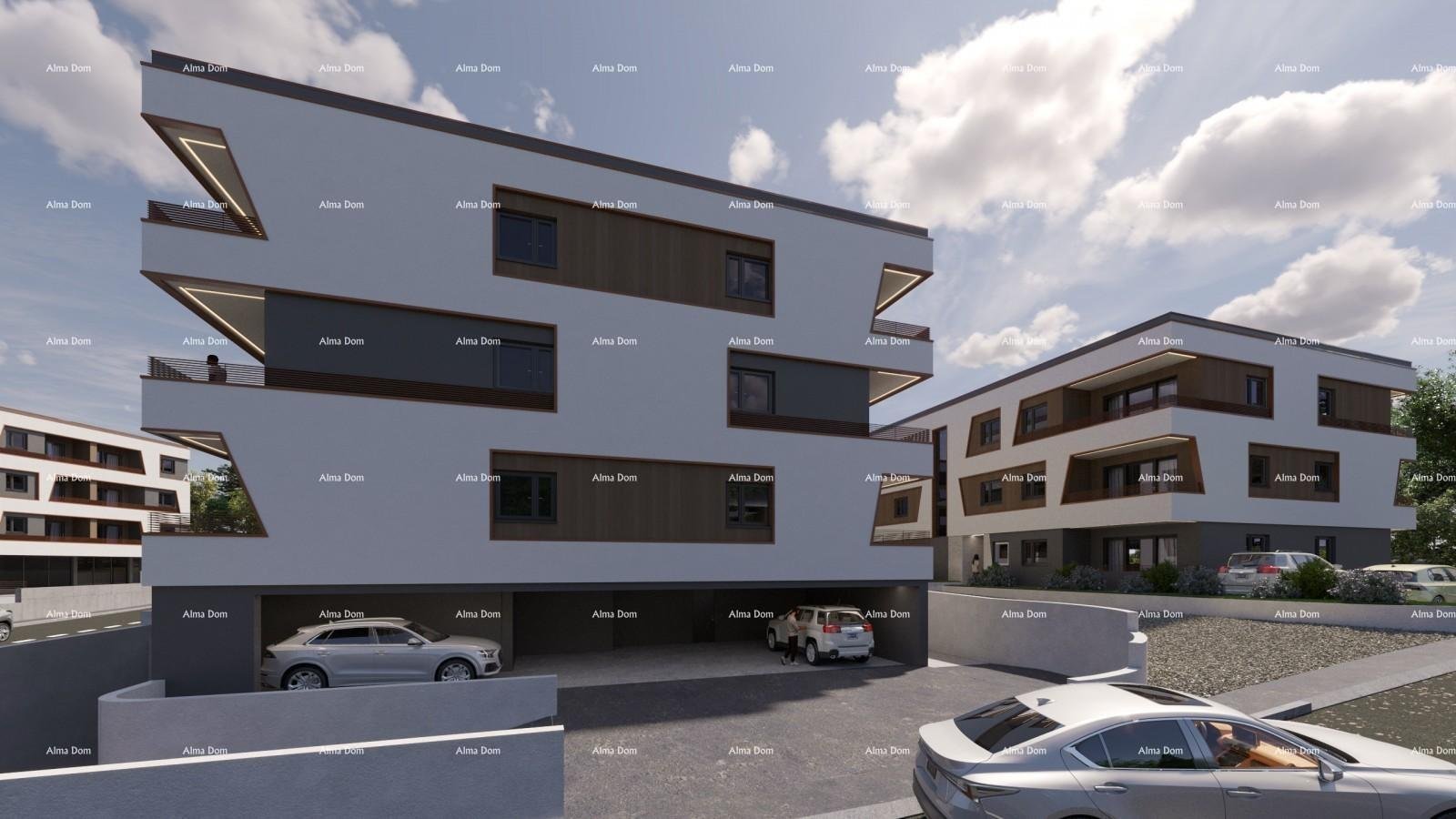 Poreč: Wohnung Wohnungen zum Verkauf in einem modernen Neubau im Zentrum von Poreč! 