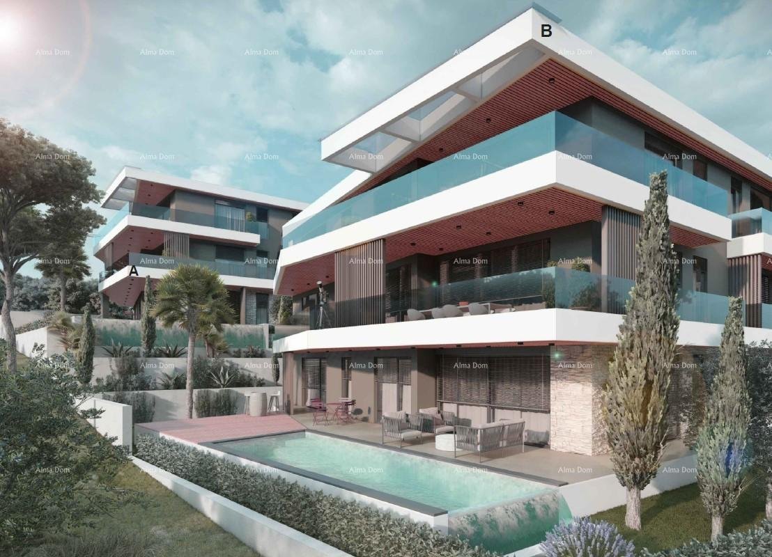 Wohnung Luxusapartments zum Verkauf in exklusiver Lage, Pješčana uvala, Pula!