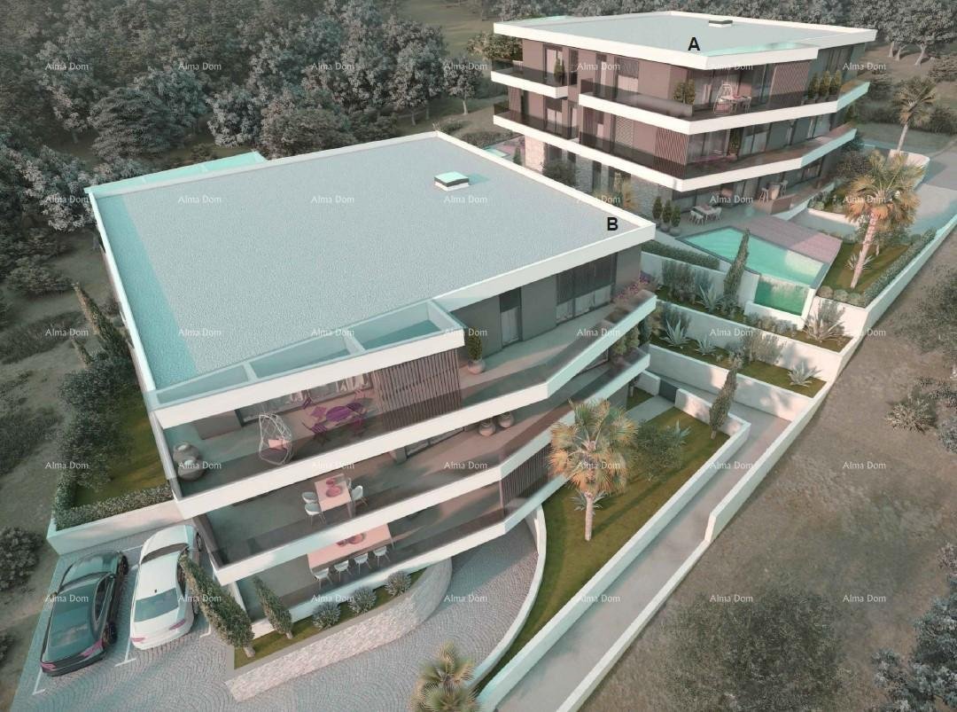 Wohnung Luxusapartments zum Verkauf in exklusiver Lage, Pješčana uvala, Pula!