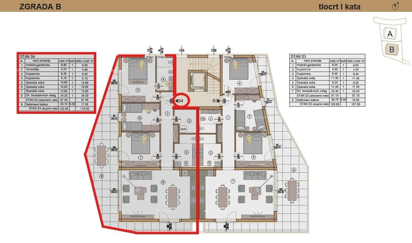 Wohnung Luxusapartments zum Verkauf in exklusiver Lage, Pješčana uvala, Pula!