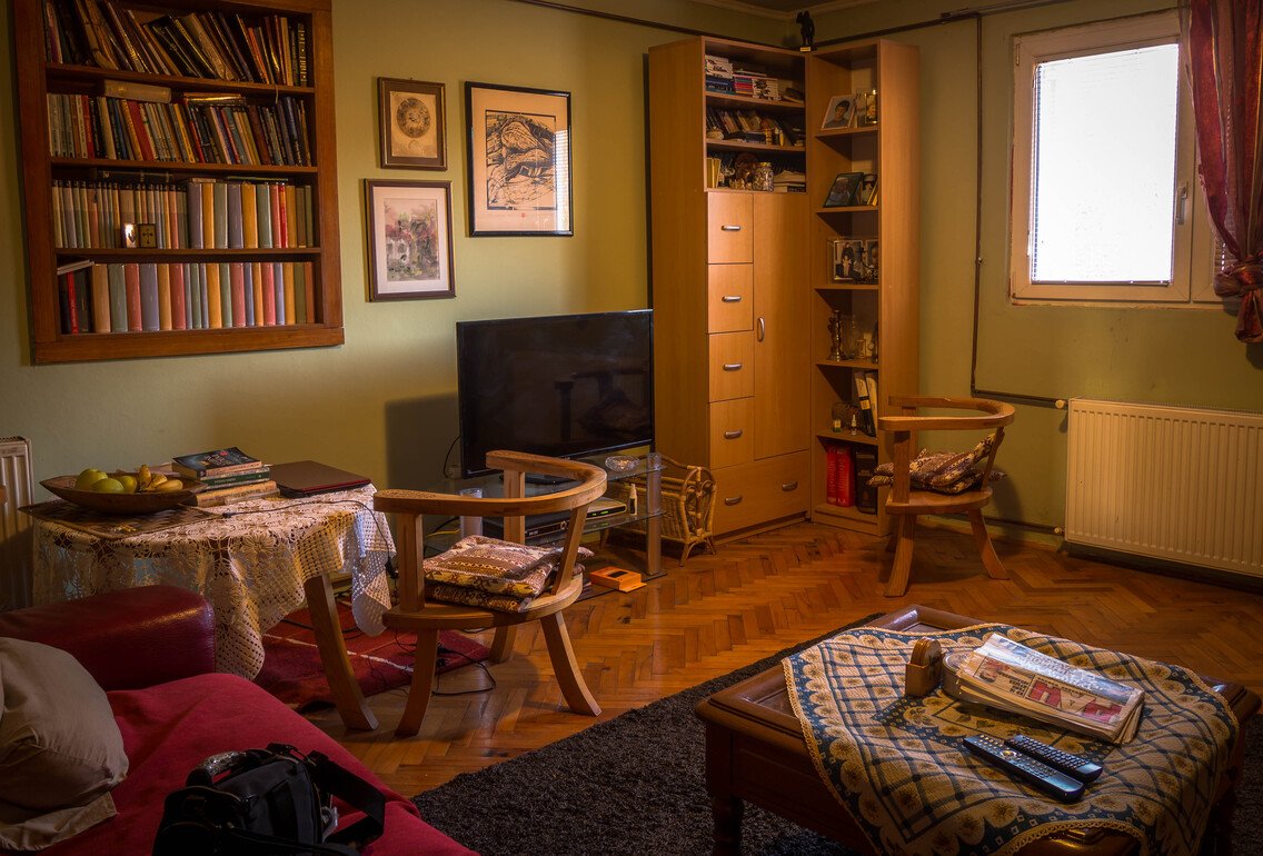 Markovici: House with a plot and a panoramic view of Budva<br><br><p>On a plot of 1590 m2 there is a two-story building, residential and equipped for living, on  