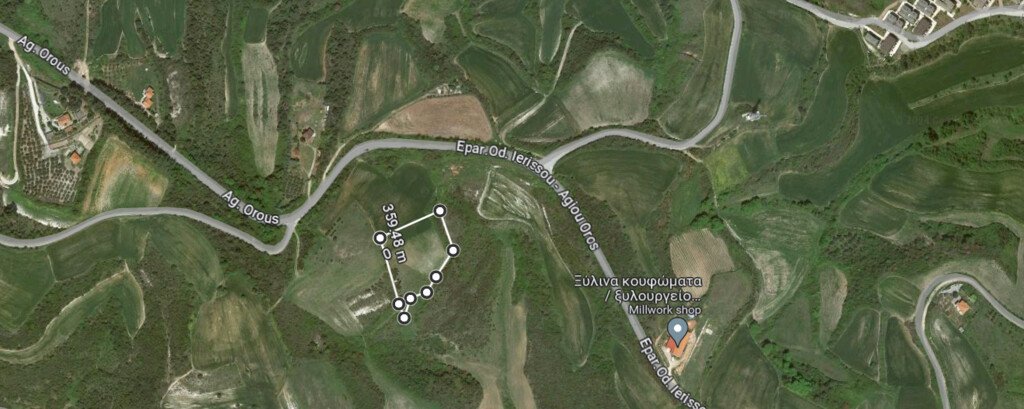 Chalkidiki: Verkauf Land 6875 m² auf Athos (Chalkidiki) 