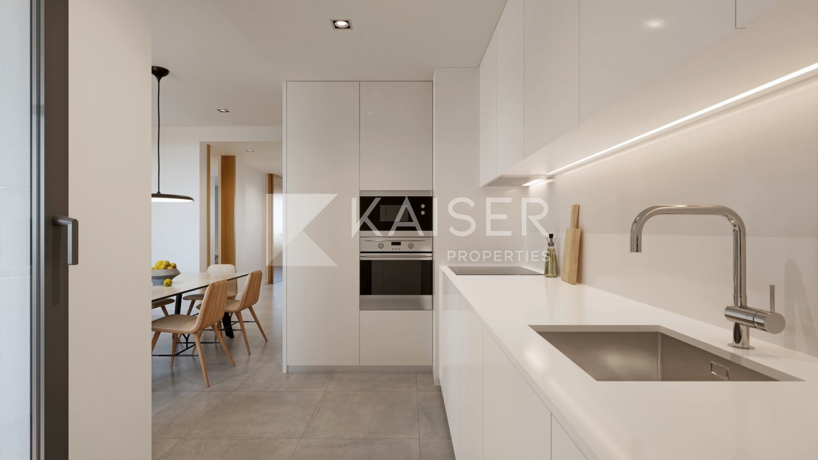 Dieses hochwertige, brandneue Apartment, das sich derzeit im Bau befindet, bietet eine fabelhafte Lage, nur wenige Gehminuten vom Strand Porto de Mós 