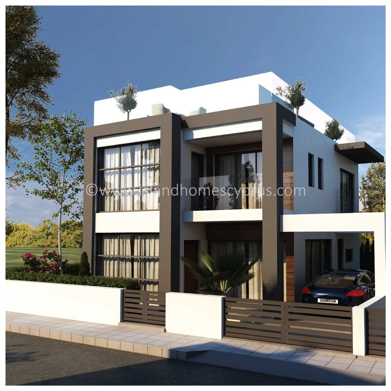 Paralimni: 3 bedroom, 2 bathroom, 1 WC, NEW BUILD villa set in a small complex with only 4 other properties in convenient location of Paralimni - ROP101DP<br />< 
