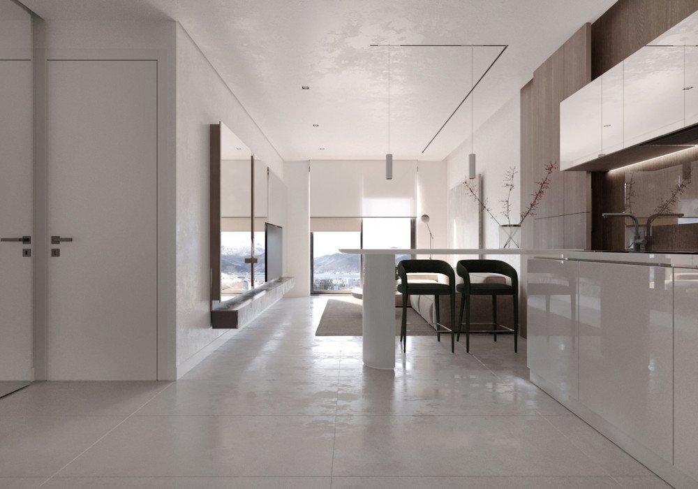 Tivat. Centre. A new luxury residential complex of six buildings

There are 172 apartments in the complex

The area of the apartments is from 24 sq.m.