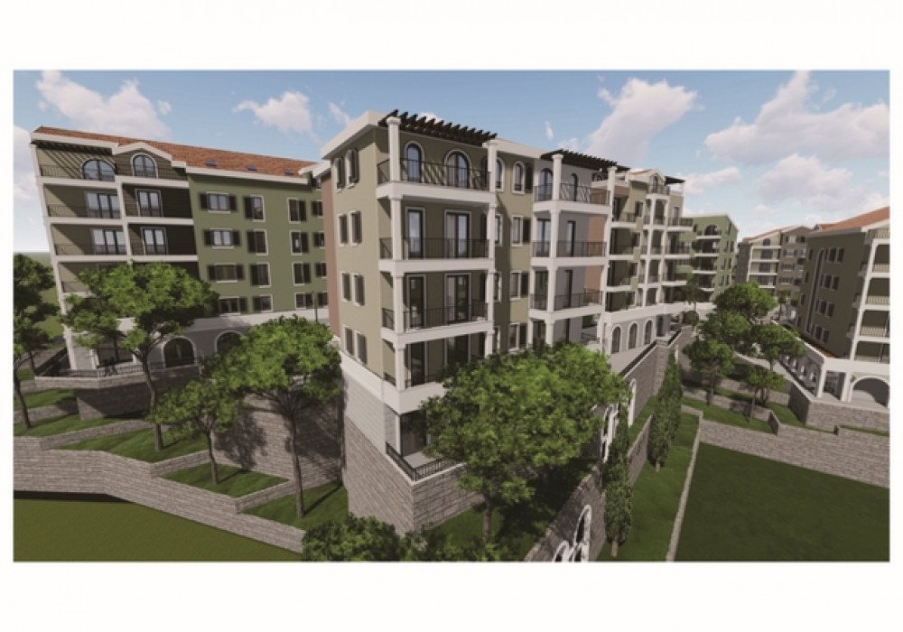 Tivat. Centre. A new luxury residential complex of six buildings

There are a total of 172 apartments in the complex

The area of the apartments is fr