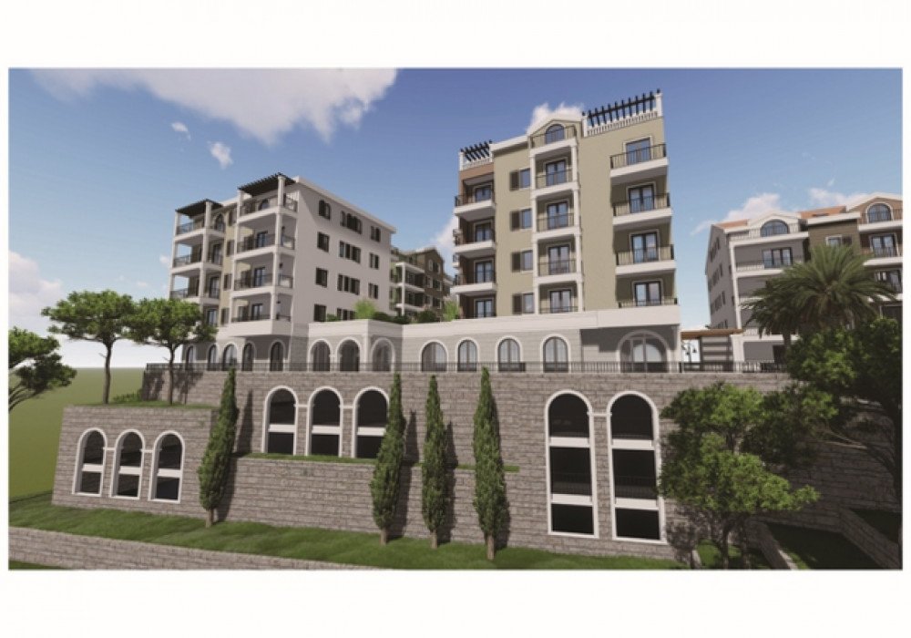 Tivat. Centre. A new luxury residential complex of six buildings

There are a total of 172 apartments in the complex

The area of the apartments is fr