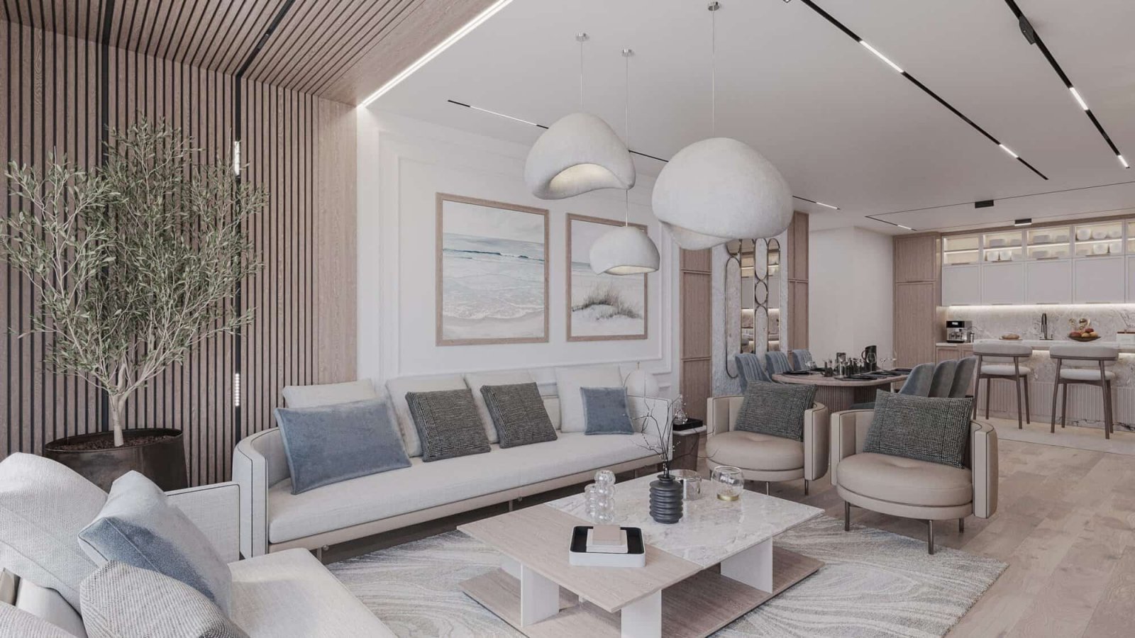 The apartment is located on the 6th floor of a commercial-residential building, which is being built in an attractive location in the center of Bar, i