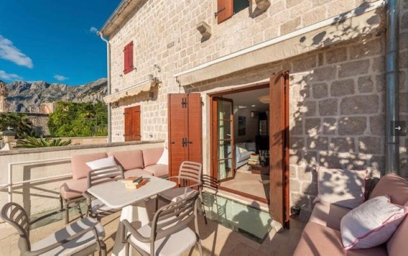 Charming Old Stone House with modern interiors, designed by the famous Serbian architect, Vladimir Lovric. The property is front line to the sea, in a