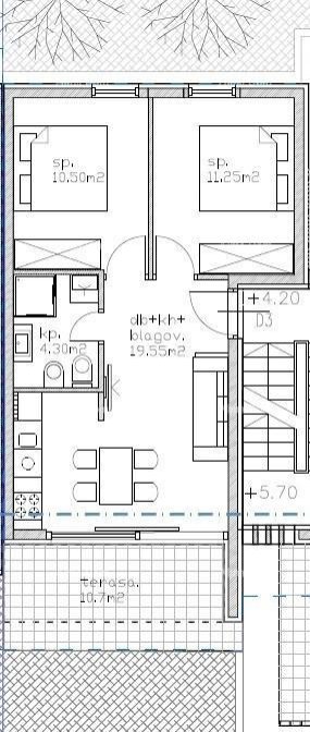 Wohnung Moderne Wohnung im Block D, in der Nähe von Umag!