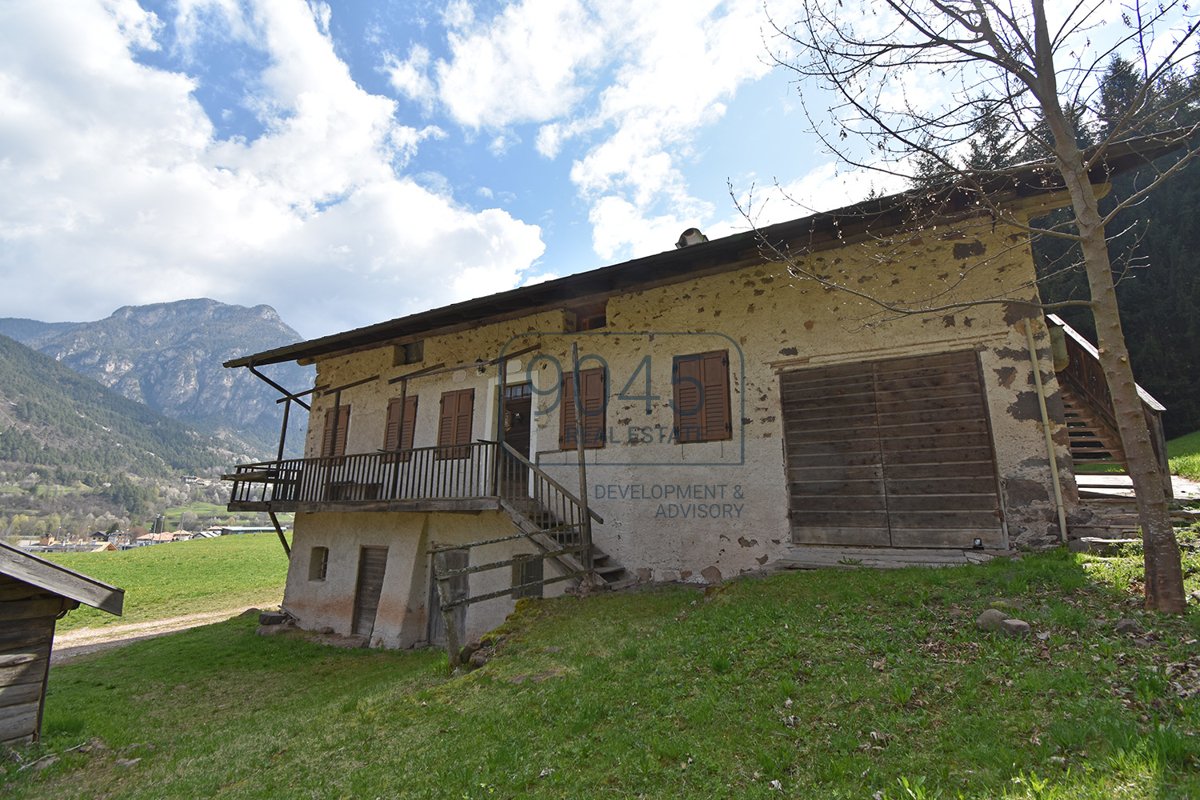 Traditionelles Bauernhaus im Grünen in Tesero - Südtirol / Trentino